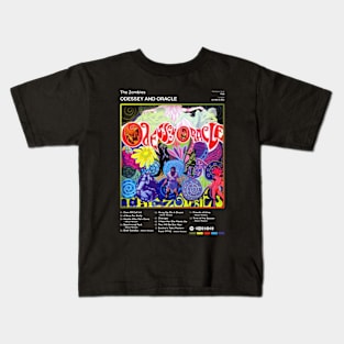 The Zombies - Odessey and Oracle Tracklist Album Kids T-Shirt